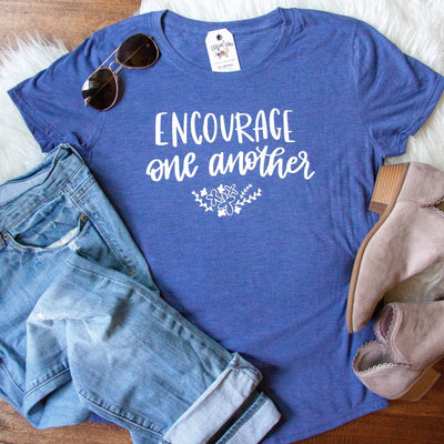 Encourage One Another Triblend Short Sleeve Shirt