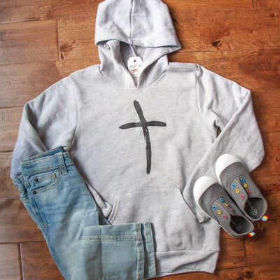 Cross Premium Kids Hoodie