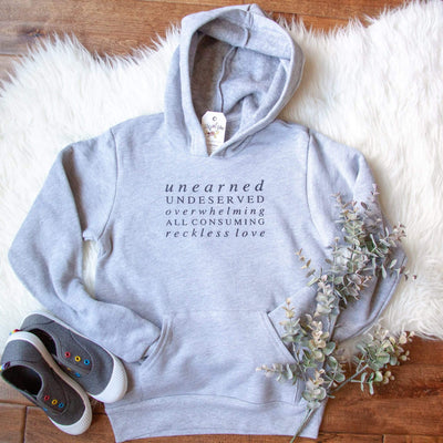 Reckless Love Premium Kids Hoodie