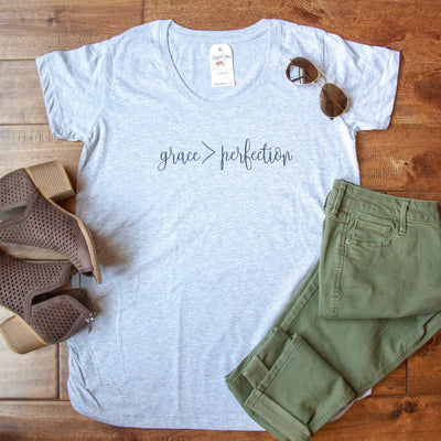 Grace > Perfection Ladies Maternity Shirt