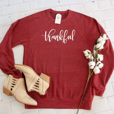 Thankful Premium Fleece Pullover