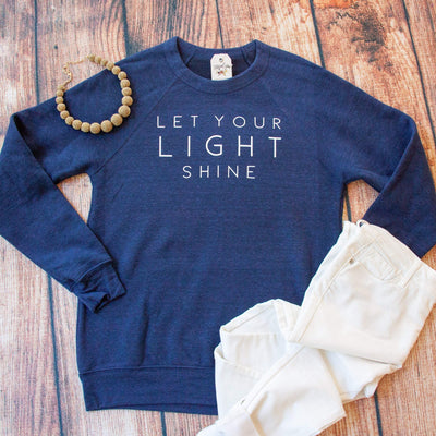 Let Your Light Shine Premium Fleece Pullover