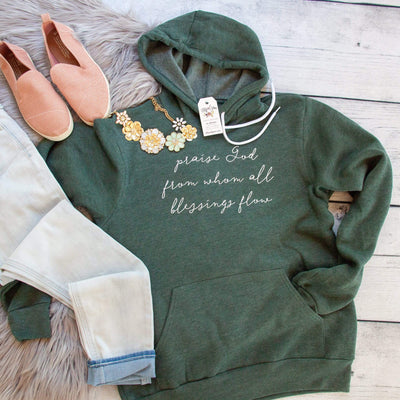 Praise God from Whom All Blessings Flow Premium Hoodie