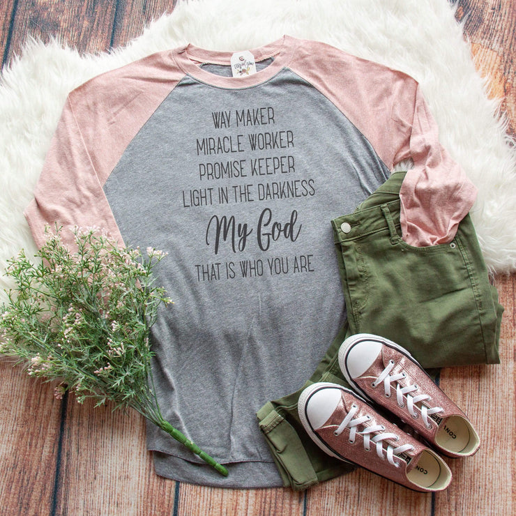 Way Maker Baseball Shirt