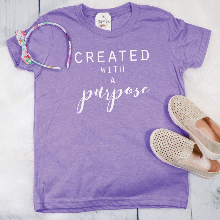Created with a Purpose Unisex Youth Shirt