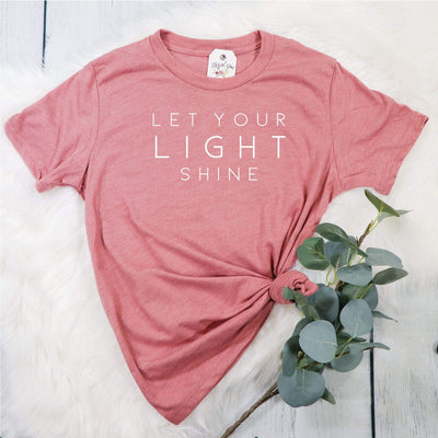 Let Your Light Shine Unisex Youth Shirt