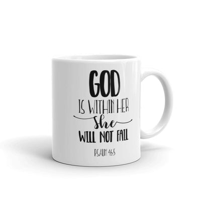 God is Within Her Mug