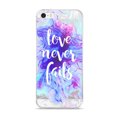 Love Never Fails iPhone Case