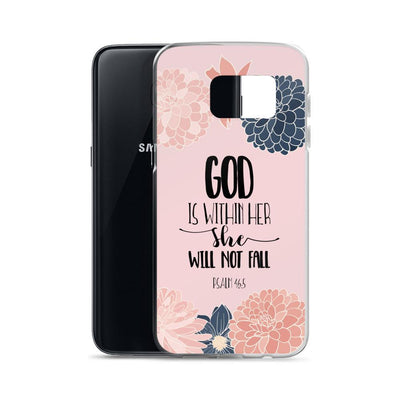 God is Within Her She Will Not Fail Samsung Case