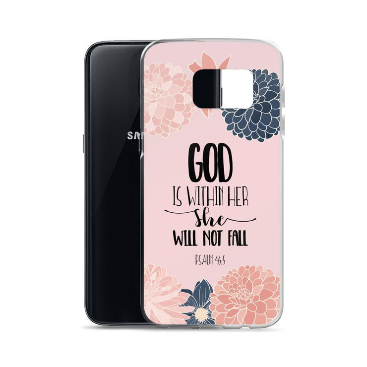 God is Within Her She Will Not Fail Samsung Case