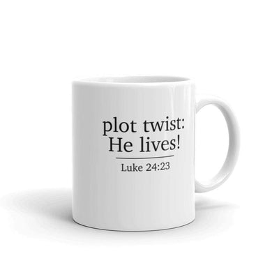 Plot Twist: He Lives! Mug