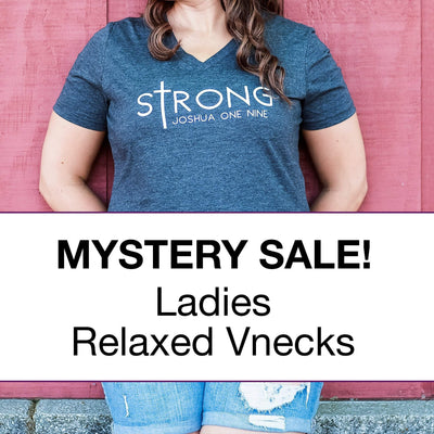 Ladies Relaxed V-neck Grab Bag